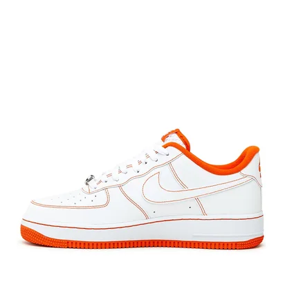 Nike Air Force 1 '07 LV8 'Rucker Park' (Weiß / Orange)