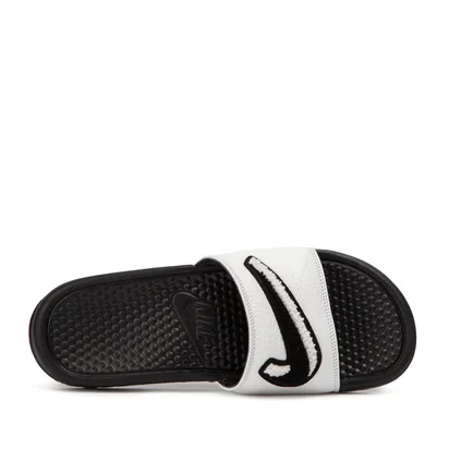 Nike Benassi JDI Chenille (Schwarz / Weiß)