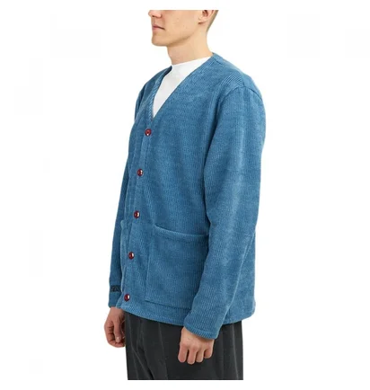 Pleasures Falling Cardigan Sweater (Blau)