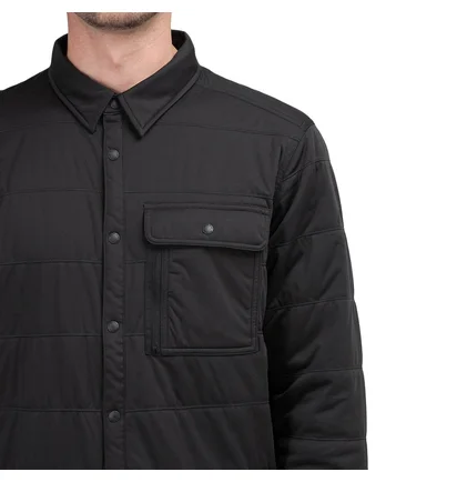 Snow Peak Flexible Insulated Shirt Jacket (Schwarz)