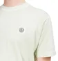 Stone Island Fissato Treatment T-Shirt (Blassgrün)