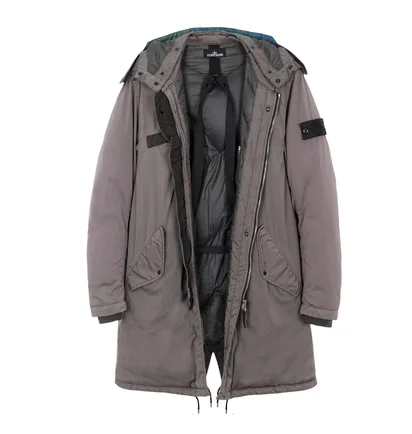 Stone Island Shadow Project Fishtail Parka (Moosgrün)
