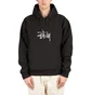Stüssy Basic Applique Hoodie (Schwarz)