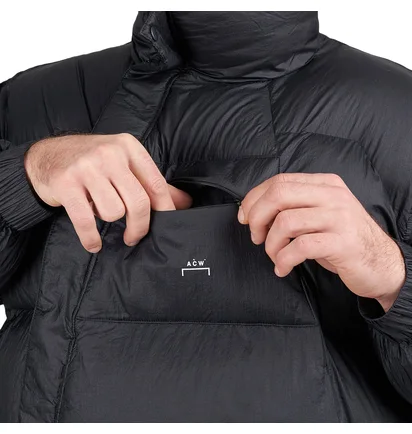 Converse x A-COLD-WALL* Super Puffer Jacket (Schwarz)