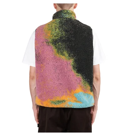 Stüssy Jacquard Dye Sherpa Vest (Multi)