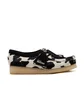 Clarks Originals Wallabee Cow Print HairOn W (Schwarz / Weiß)
