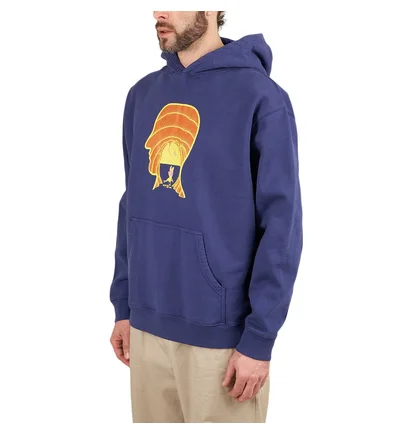 Brain Dead Tongue Demon Hoodie (Navy)