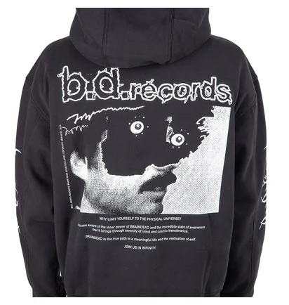 Brain Dead Psycho Meditation Hoodie (Schwarz)
