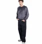 Dime Cursive Velvet Crewneck (Grau)