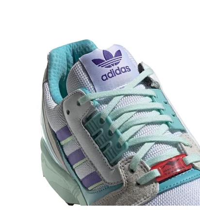 adidas ZX 8000 (Weiß / Lila / Türkis)