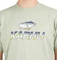 Karhu Team College T-Shirt (Grün / Blau / Multi)