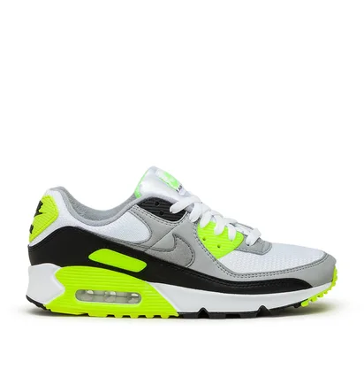 Nike Air Max 90 (Weiß / Neon Gelb)
