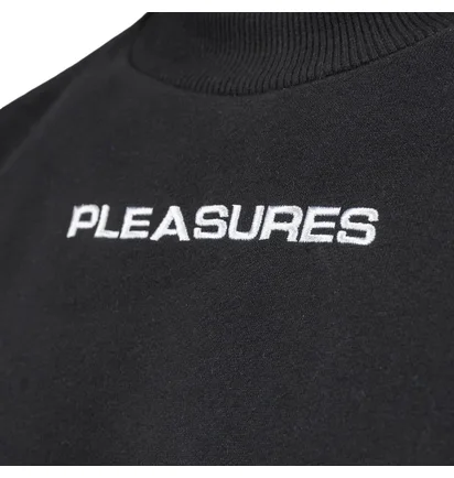 Pleasures Experience Blocked Crewneck (Schwarz / Blau)