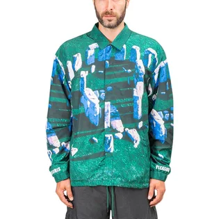 Pleasures Questions Coaches Jacket (Grün)