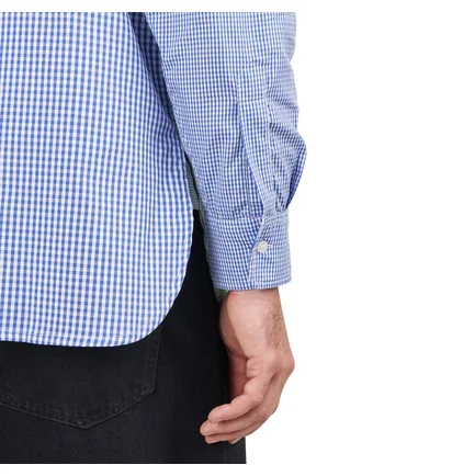 Pop Trading Company Checked BD Shirt (Blau / Grün / Weiß)