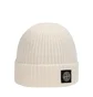 Stone Island Geelong Wool Patch Beanie (Weiß)