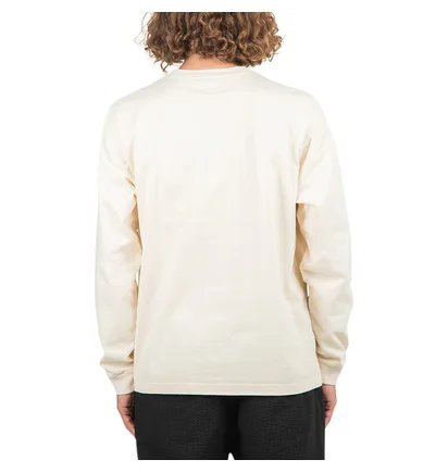 Stüssy Overdyed Stock Logo Longsleeve (Cream)