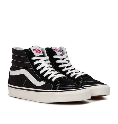 Vans SK8-Hi 38 DX Anaheim Factory (Schwarz / Weiß)