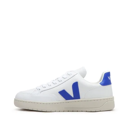 Veja WMNS V-12 Leather (Weiß / Blau)