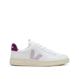 Veja WMNS V-12 Leather (Weiß / Rosa)