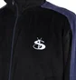 Yardsale Milano Track Top Velour (Navy)