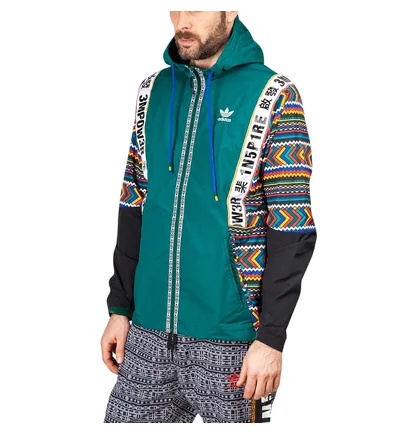 adidas x Pharrell Williams Solar Hu Shell Jacket (Grün)