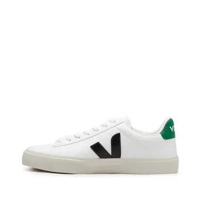 Veja WMNS Campo Chromefree Leather (Weiß / Schwarz / Grün)