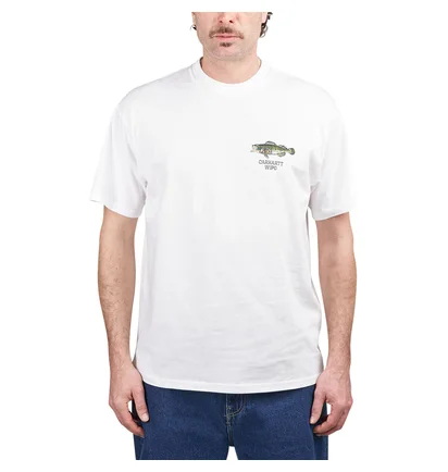 Carhartt WIP S/S Fisch T-Shirt (Weiß)