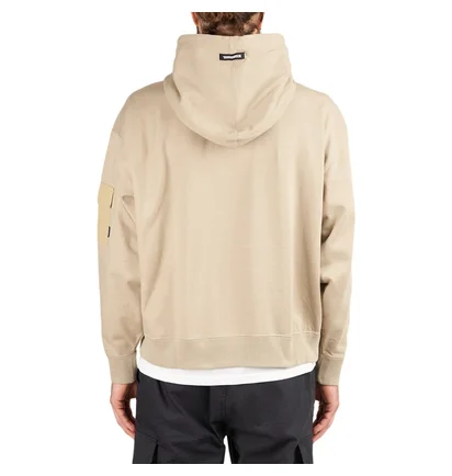 Neighborhood Solid / C-Hooded . LS (Beige)