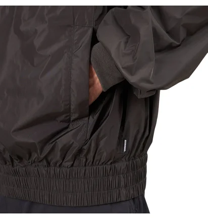 Neighborhood Staff Nylon Popover E-Jacket (Schwarz)