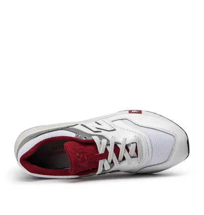 New Balance CM997 HGA (Weiß / Rot)