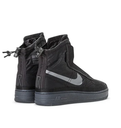 Nike WMNS Air Force 1 Shell (Schwarz)