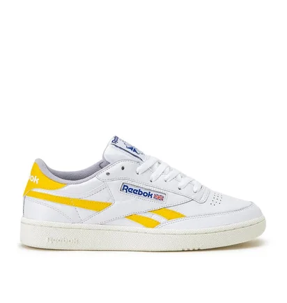 Reebok Club C Revenge Mu (Weiß / Gelb)