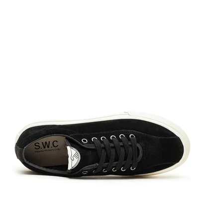 Stepney Workers Club Dellow M Suede (Schwarz)