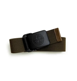 Stone Island Belt (Olive / Schwarz)