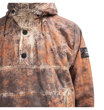 Stone Island Paintball Camo Anorak (Braun / Rot)