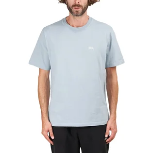 Stüssy Stock Logo Crew T-Shirt (Grau)