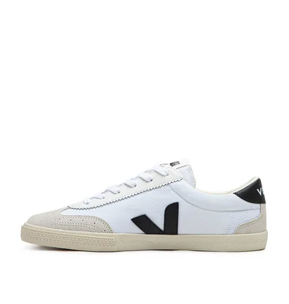 Veja Volley Canvas (Weiß / Schwarz)
