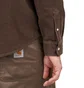 Carhartt WIP Longsleeve Madison Cord Shirt (Braun)