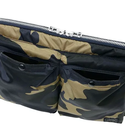 Porter By Yoshida Counter Shade Document Case (Woodland Khaki)