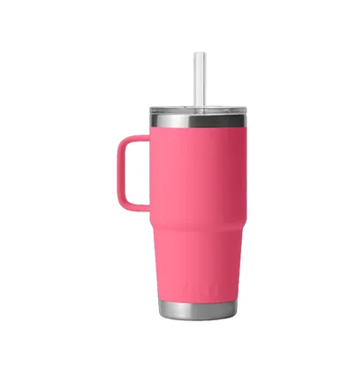 Yeti Rambler 25oz (739ml) Straw Mug (Pink)