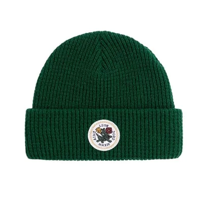 Aimé Leon Dore Waffle Knit Beanie (Grün)