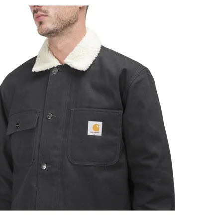 Carhartt WIP Fairmount Coat (Schwarz)