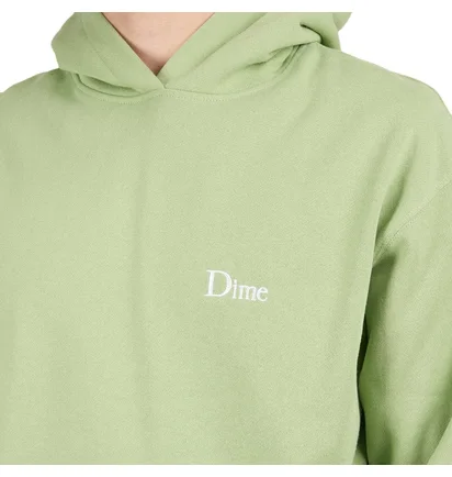Dime Classic Small Logo Hoodie (Grün)