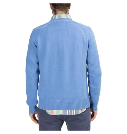 Aimé Leon Dore Classic Raglan Crew Knit Sweater (Blau)