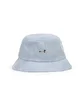 Edmmond Studios Seersucker Bucket Hat (Blau / Weiss)