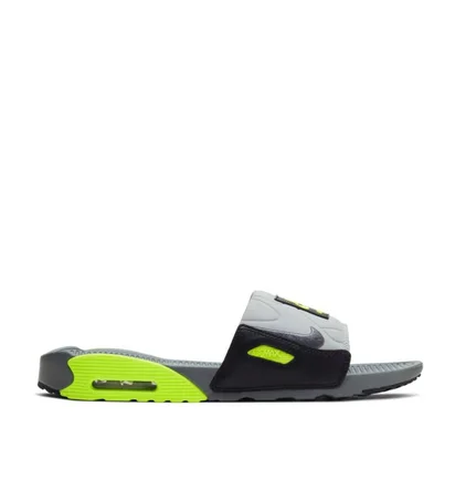 Nike Air Max 90 Slide (Grau / Grün)