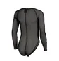 Nike WMNS Long-Sleeve Mesh Bodysuit (Schwarz)