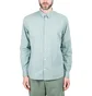Norse Projects Hans Cotton Linen GMD Shirt (Blaugrau)