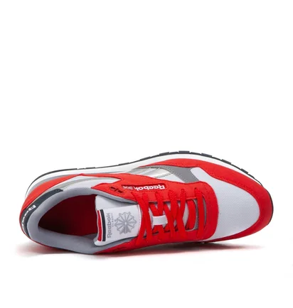 Reebok Classic Leather (Rot / Silber)